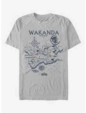 Marvel Black Panther Wakanda Map T-Shirt, , hi-res