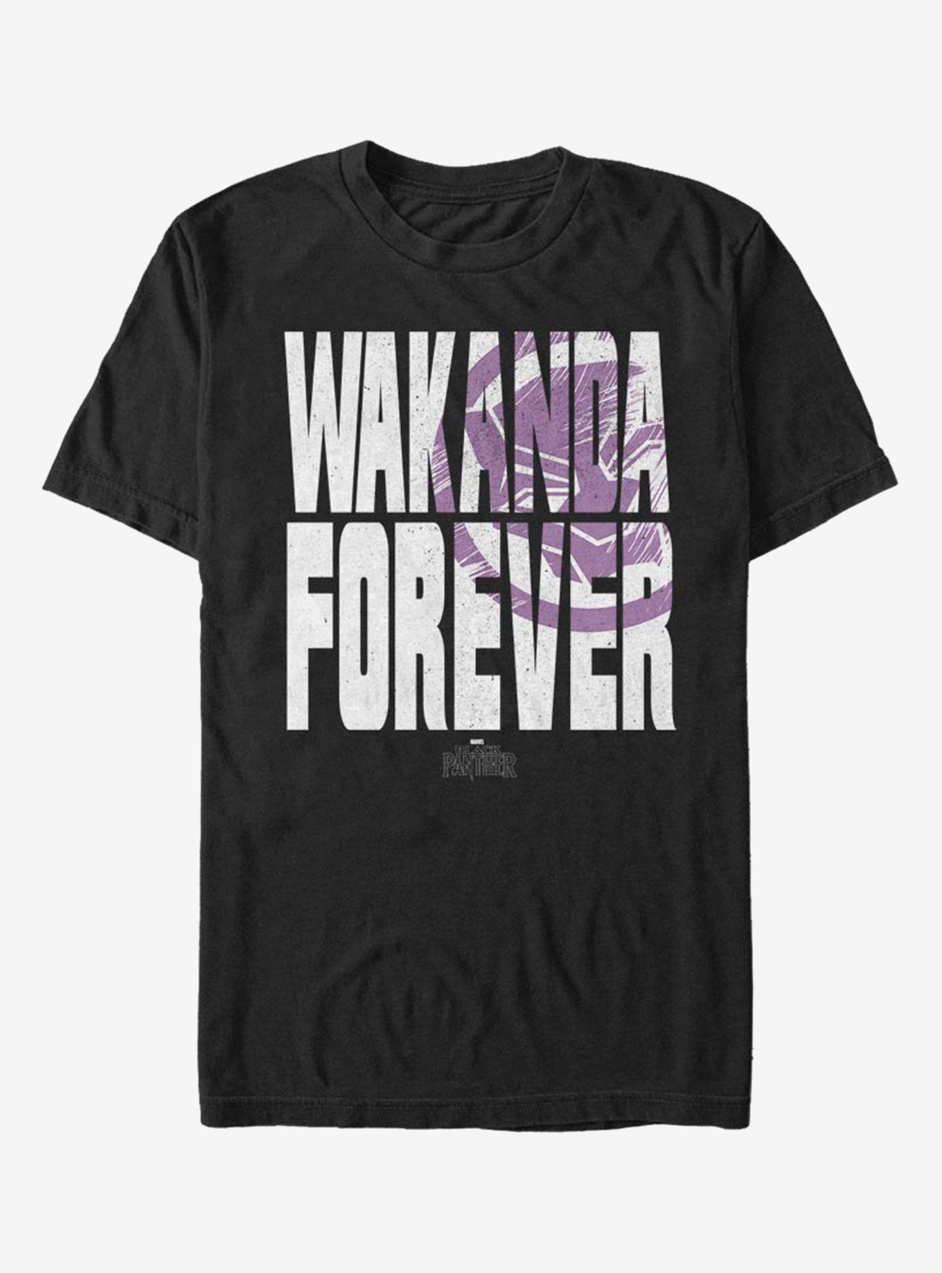 Marvel Black Panther Wakanda Stands T-Shirt, BLACK, hi-res