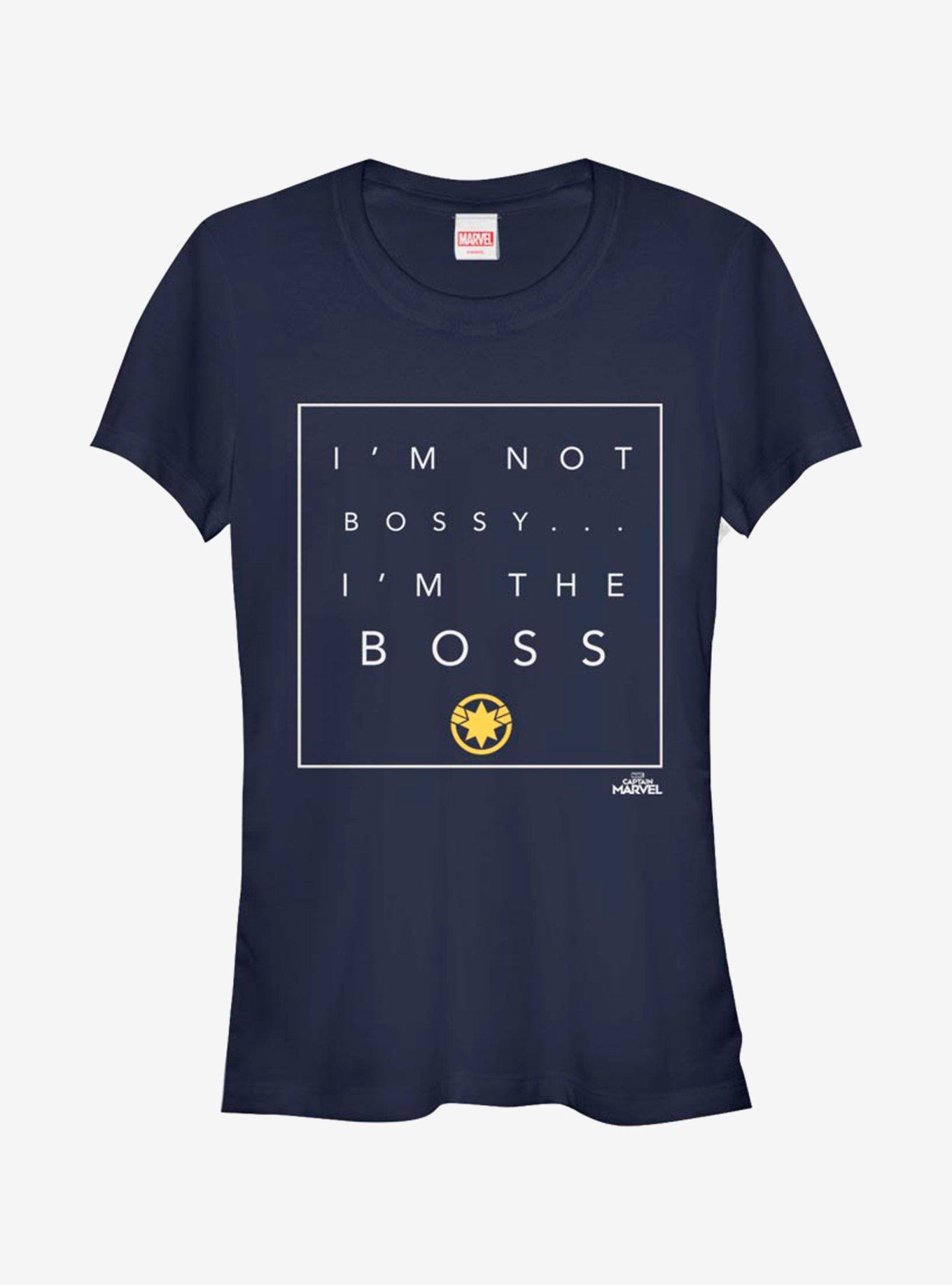 Marvel Captain Marvel Basic Marvel Girls T-Shirt