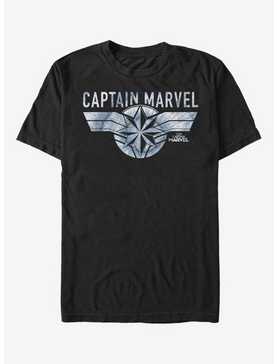 Marvel Captain Marvel Blue Tie Dye Captain T-Shirt, , hi-res