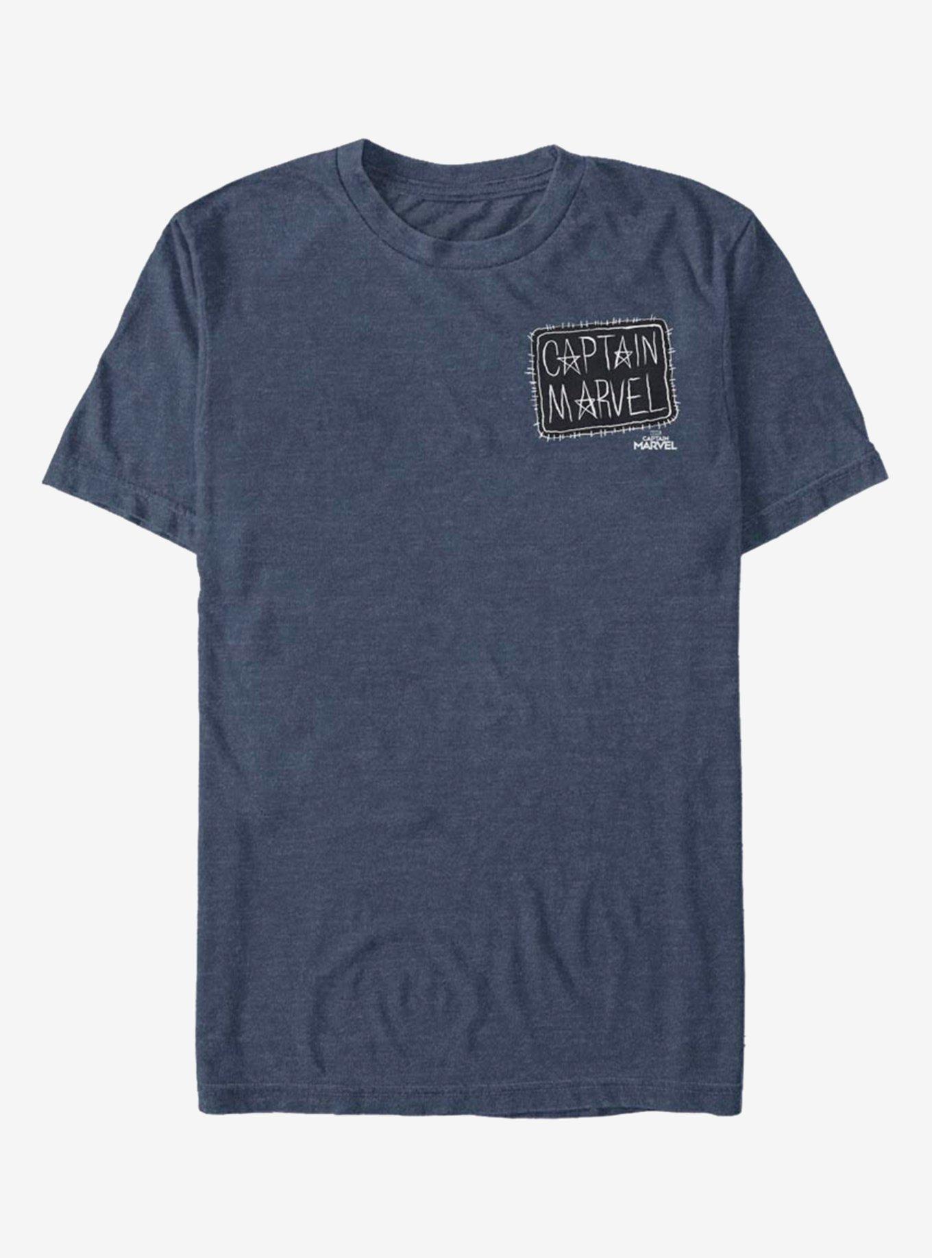Marvel Captain Marvel Captain Marvel Patch T-Shirt