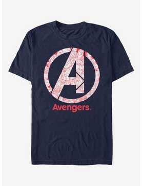 Marvel Avengers Line Art Logo T-Shirt, , hi-res