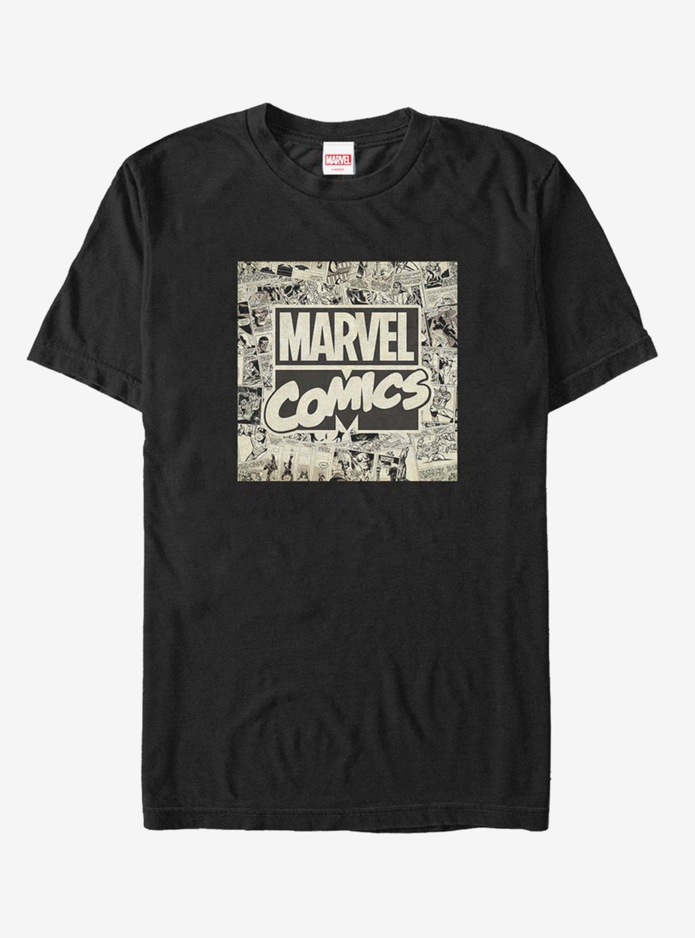 Marvel Logo T-Shirt, , hi-res