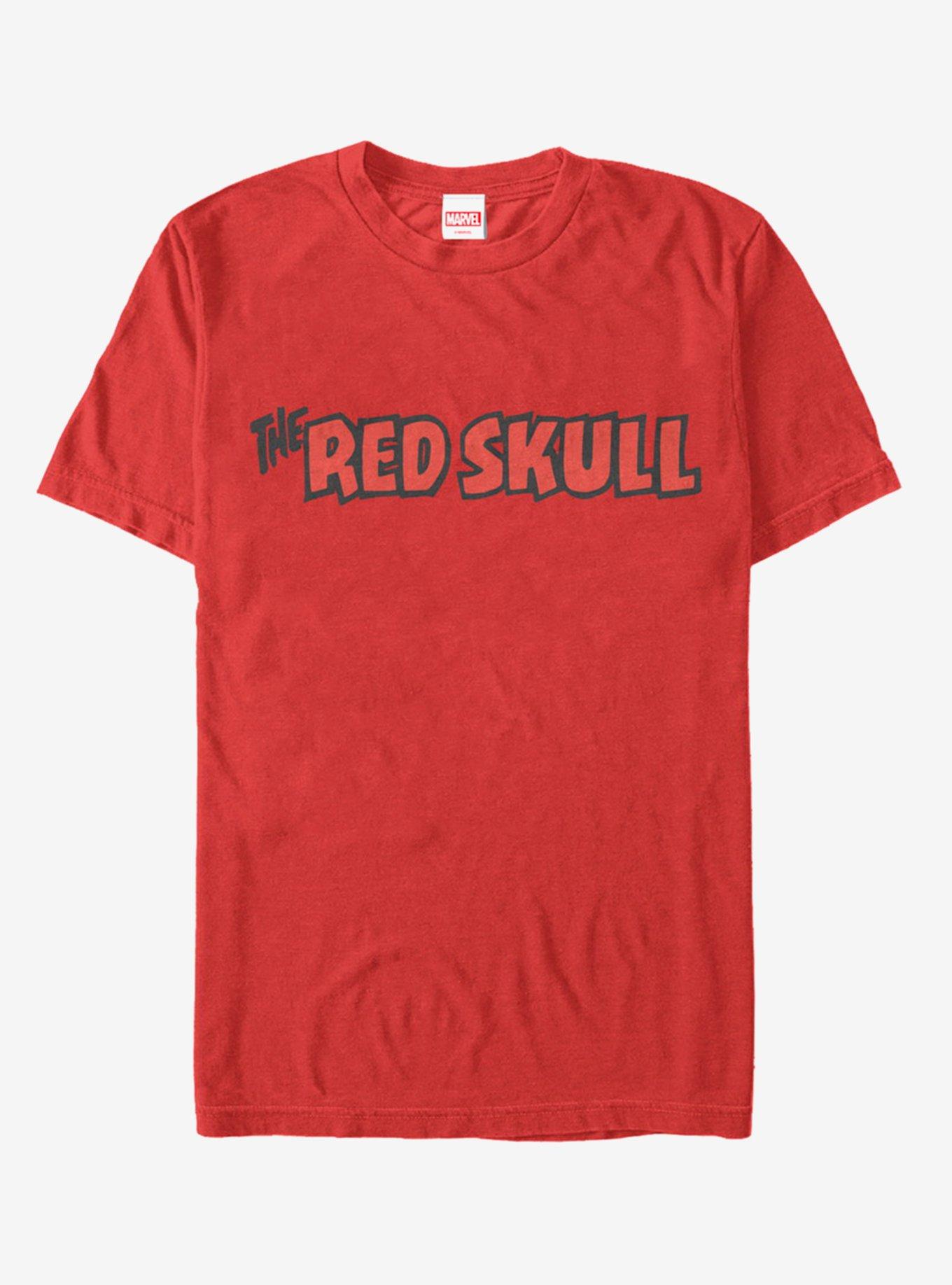 Marvel Red Skull Logo T-Shirt, , hi-res