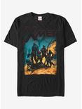 Marvel Team Stand T-Shirt, BLACK, hi-res