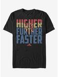 Marvel Captain Marvel Higher Faster Fill T-Shirt, , hi-res
