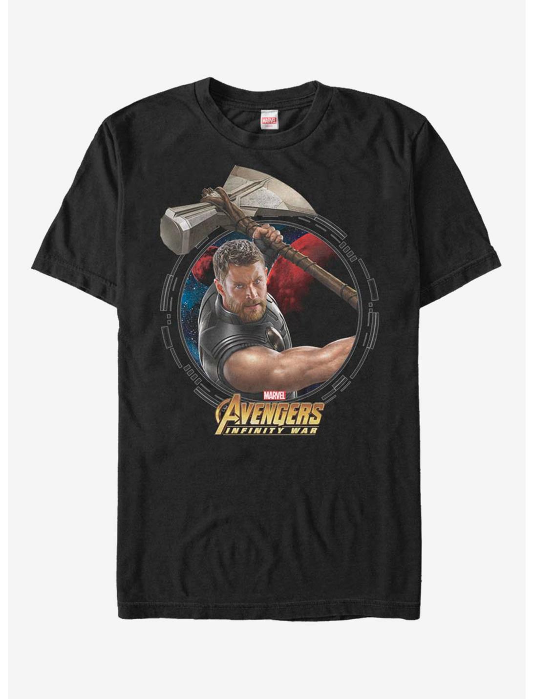 Marvel Avengers Power Thor T-Shirt, BLACK, hi-res