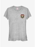 Marvel Captain Marvel Marvel Patch Girls T-Shirt, ATH HTR, hi-res