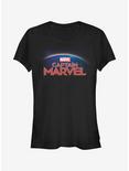 Marvel Captain Marvel Marvel World Girls T-Shirt, BLACK, hi-res