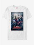 Marvel Avengers Ultron Poster T-Shirt, WHITE, hi-res