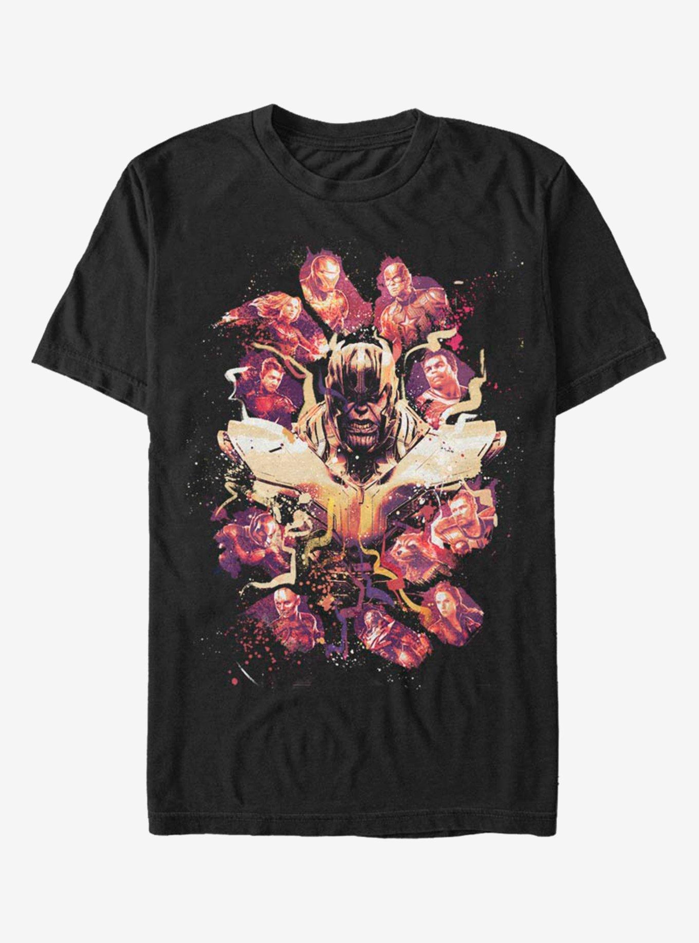 Marvel Avengers Versus Evil T-Shirt, BLACK, hi-res