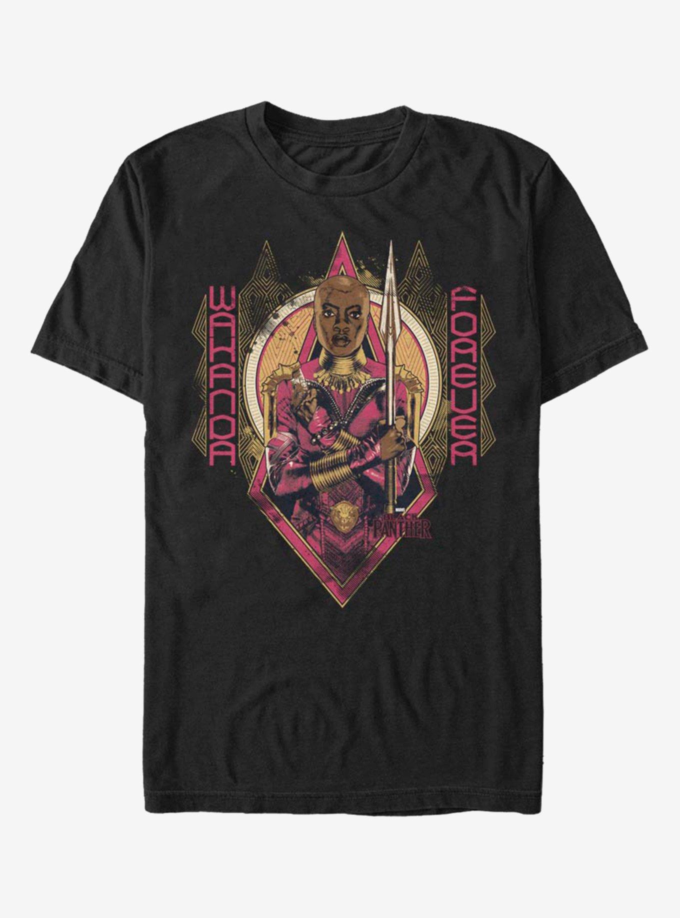 Marvel Black Panther Forever Okoye T-Shirt, BLACK, hi-res