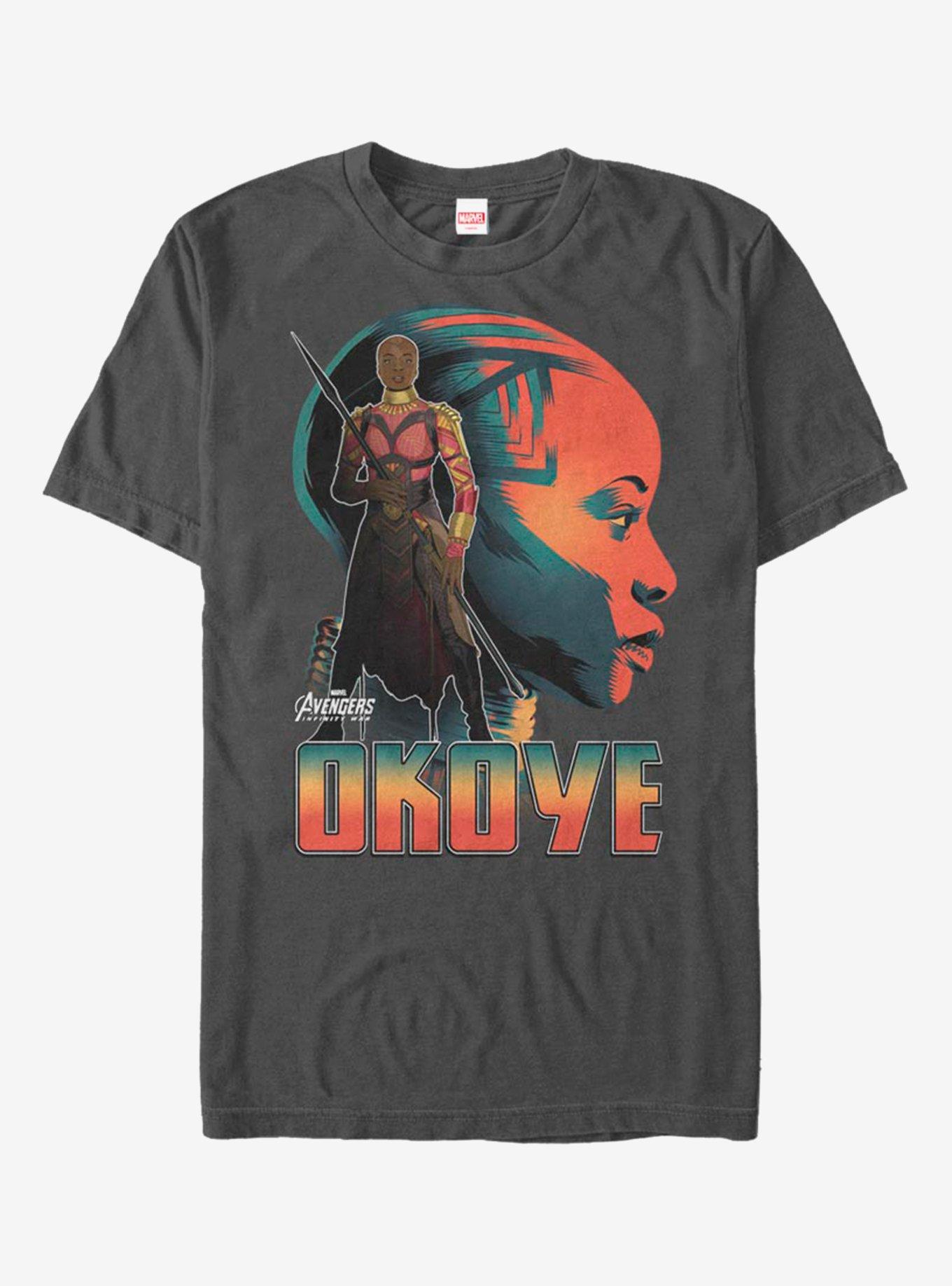 Marvel Black Panther Okoye Sil T-Shirt, , hi-res