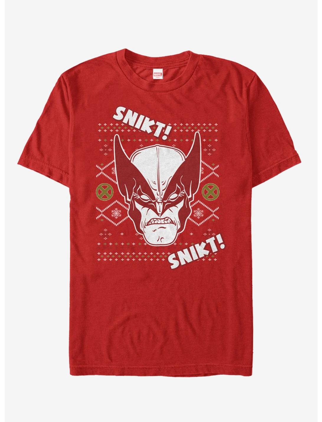 Marvel Wolverine Sweater T-Shirt, RED, hi-res