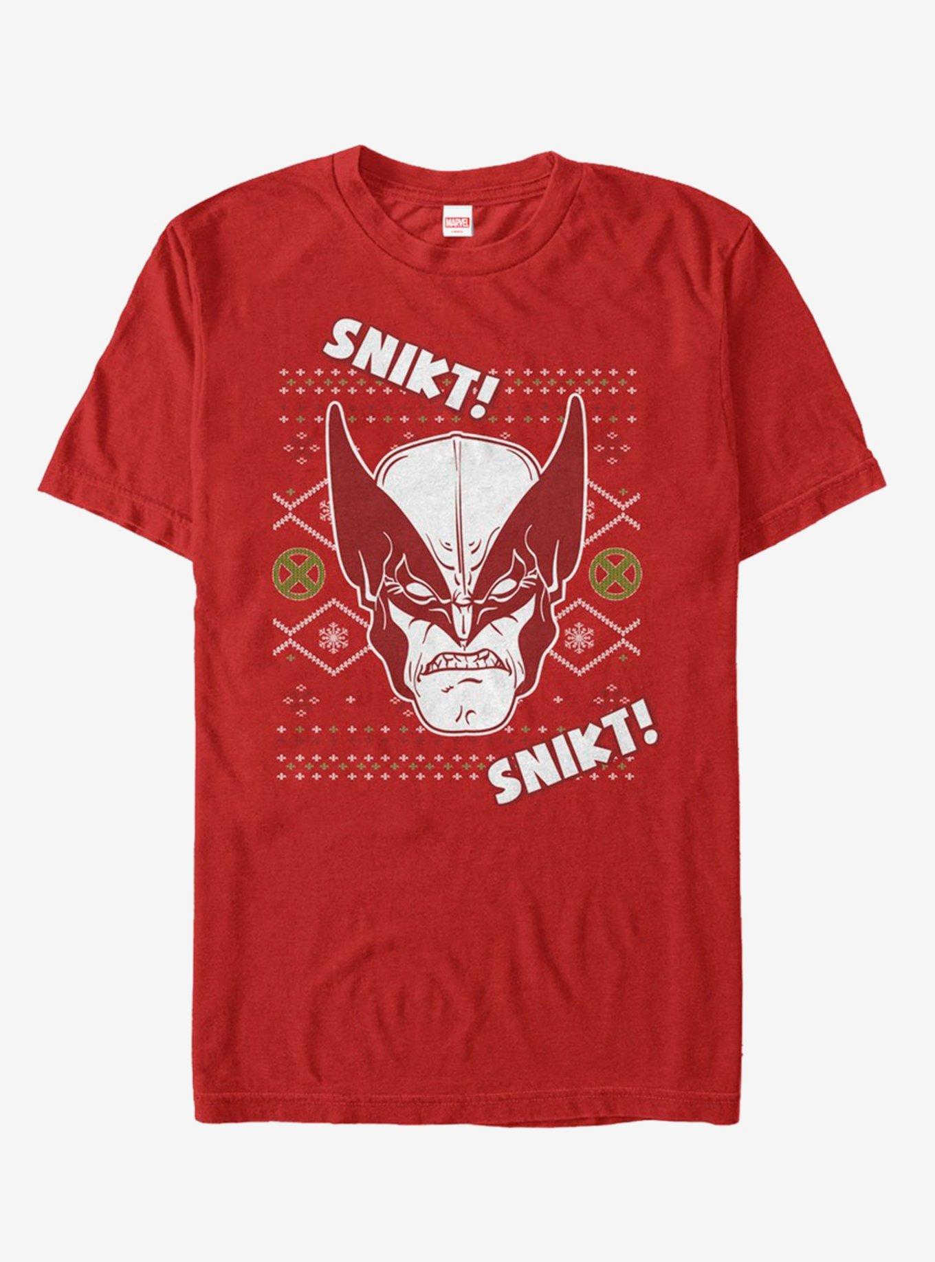 Marvel Wolverine Sweater T-Shirt, RED, hi-res