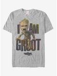 Marvel Guardians Of The Galaxy I Am Rock T-Shirt, ATH HTR, hi-res