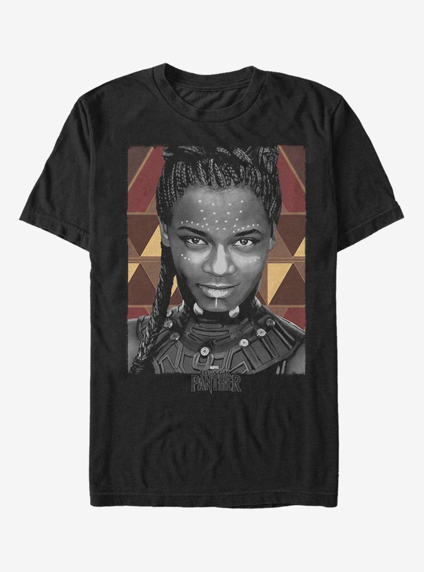 Marvel Black Panther Shuri Painted T-Shirt, BLACK, hi-res