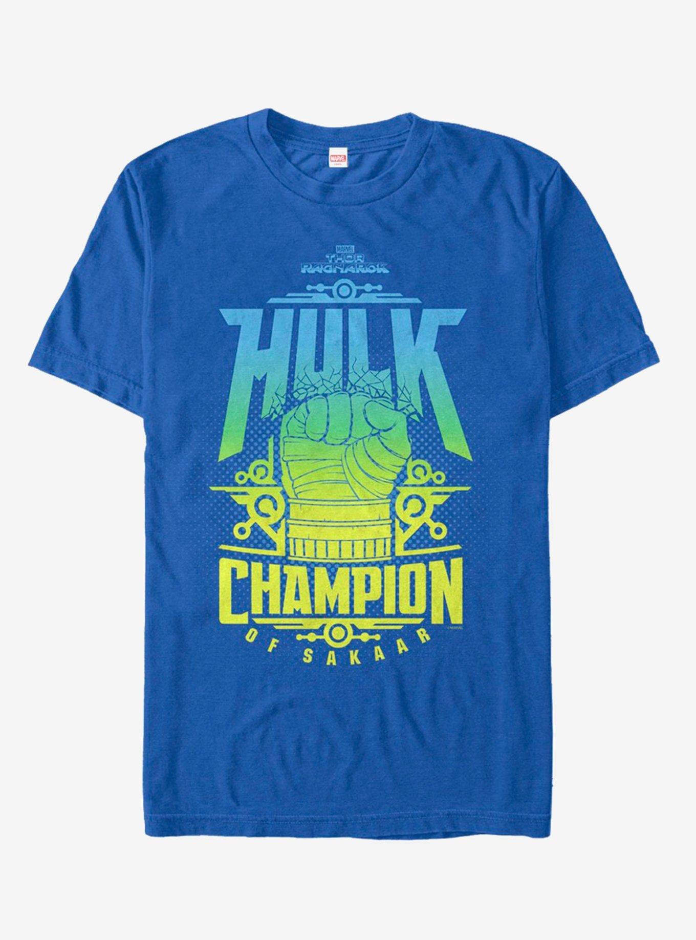 Marvel Hulk Champ T-Shirt, ROYAL, hi-res