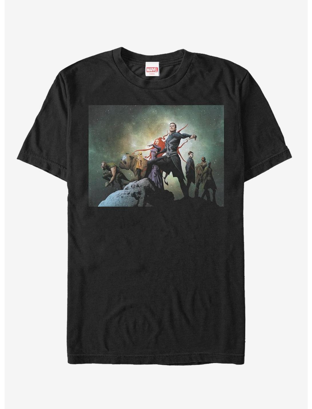 Marvel Inhumans Inhumans Fantasy T-Shirt, BLACK, hi-res