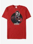 Marvel Iron Man Iron Man Alone T-Shirt, RED, hi-res