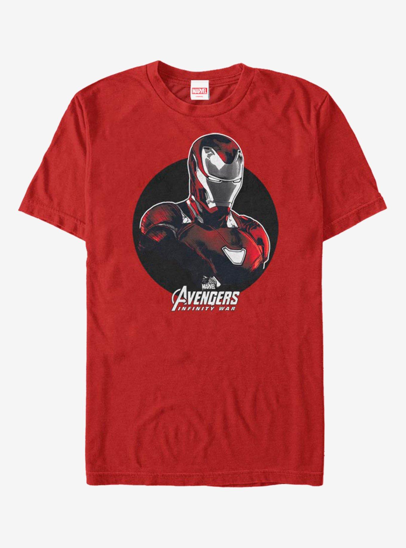 Marvel Iron Man Iron Man Alone T-Shirt, RED, hi-res