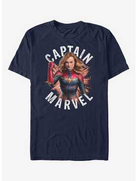 Marvel Captain Marvel Burst T-Shirt, , hi-res