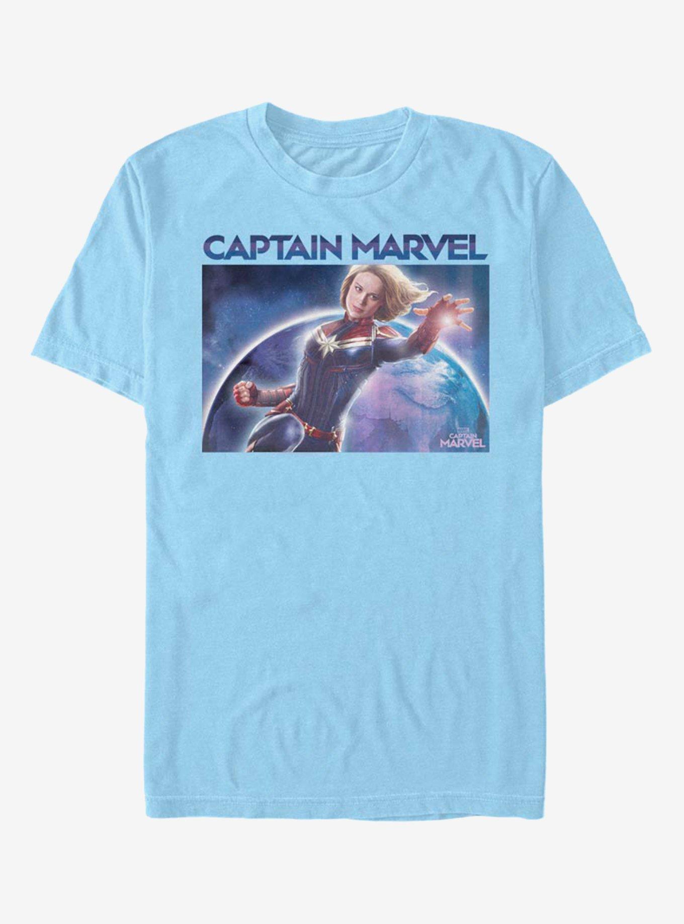 Marvel Captain Marvel Captain World Savior T-Shirt, , hi-res