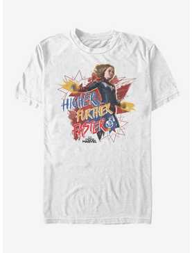 Marvel Captain Marvel Fighter Faster T-Shirt, , hi-res