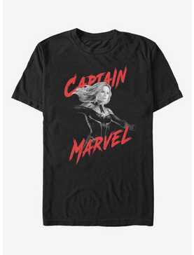 Marvel Captain Marvel High Contrast T-Shirt, , hi-res