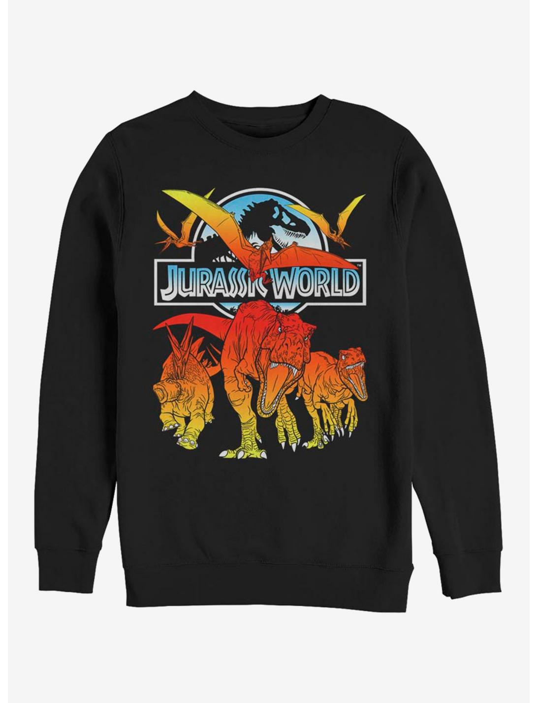 Jurassic Park Hot Shots Sweatshirt, BLACK, hi-res