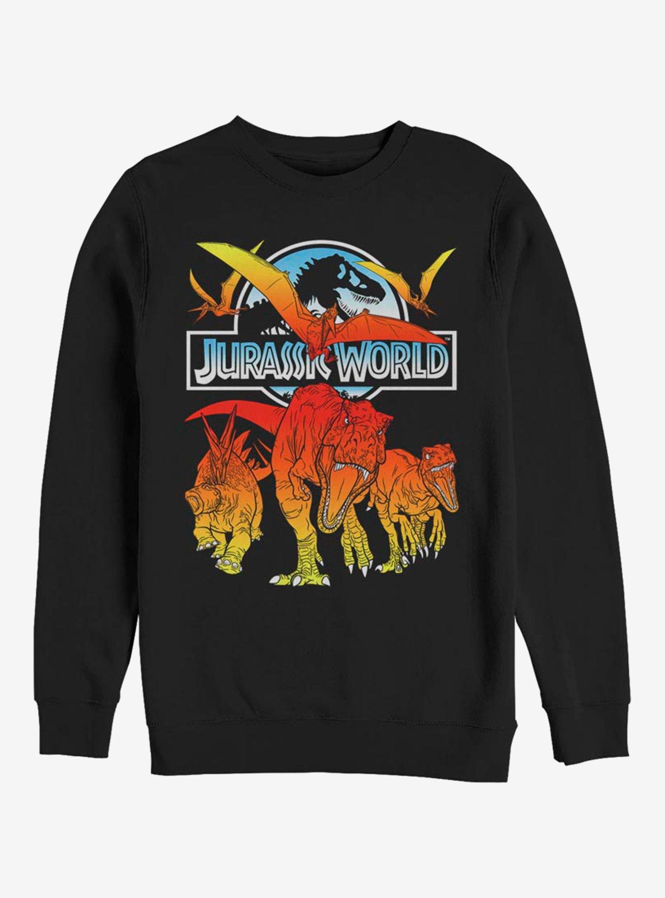 Jurassic Park Hot Shots Sweatshirt, BLACK, hi-res