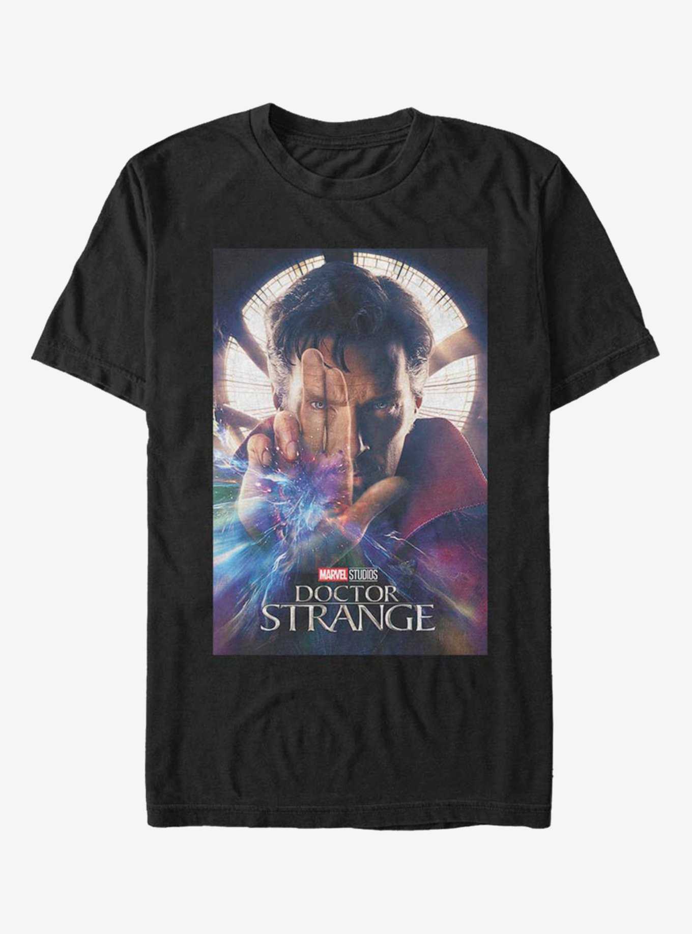 Marvel Dr. Strange Poster T-Shirt, BLACK, hi-res
