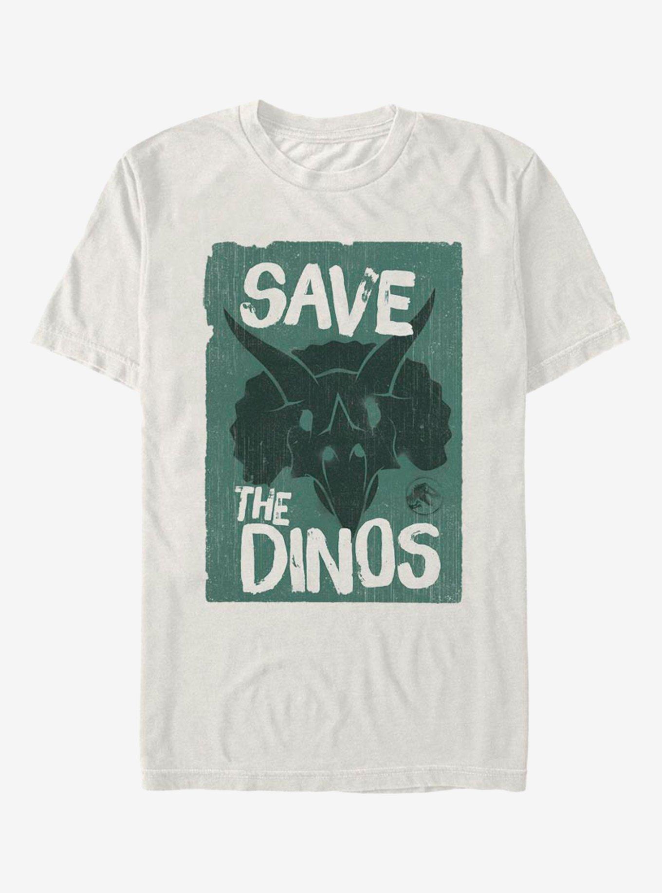 Jurassic Park Save the Dinos T-Shirt, , hi-res