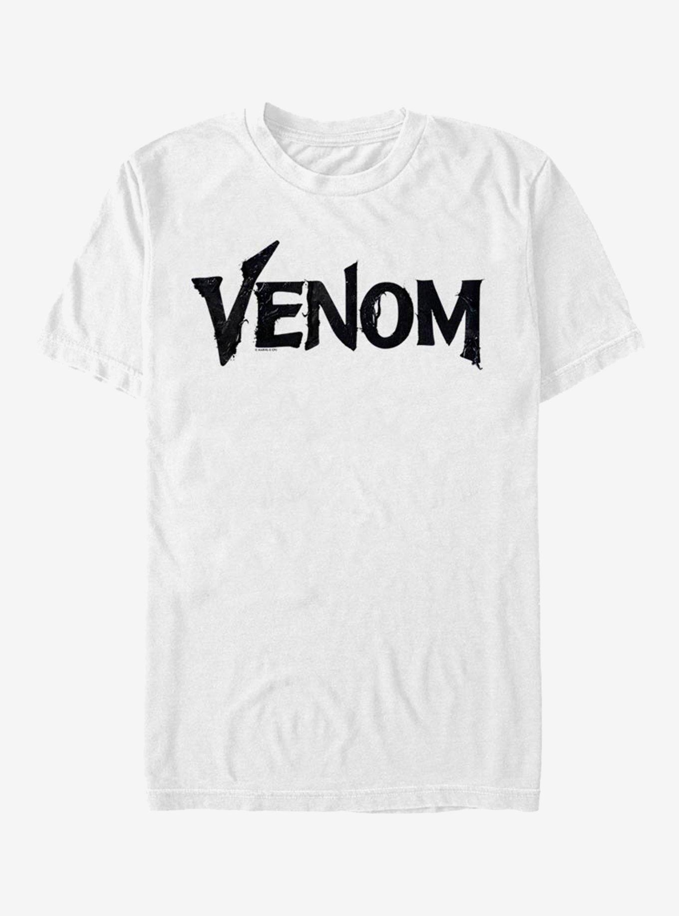 Marvel Symbiote Logo T-Shirt, WHITE, hi-res