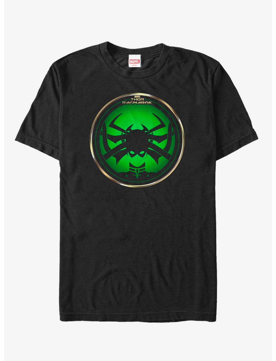 Marvel Thor Hela Emblem T-Shirt, BLACK, hi-res