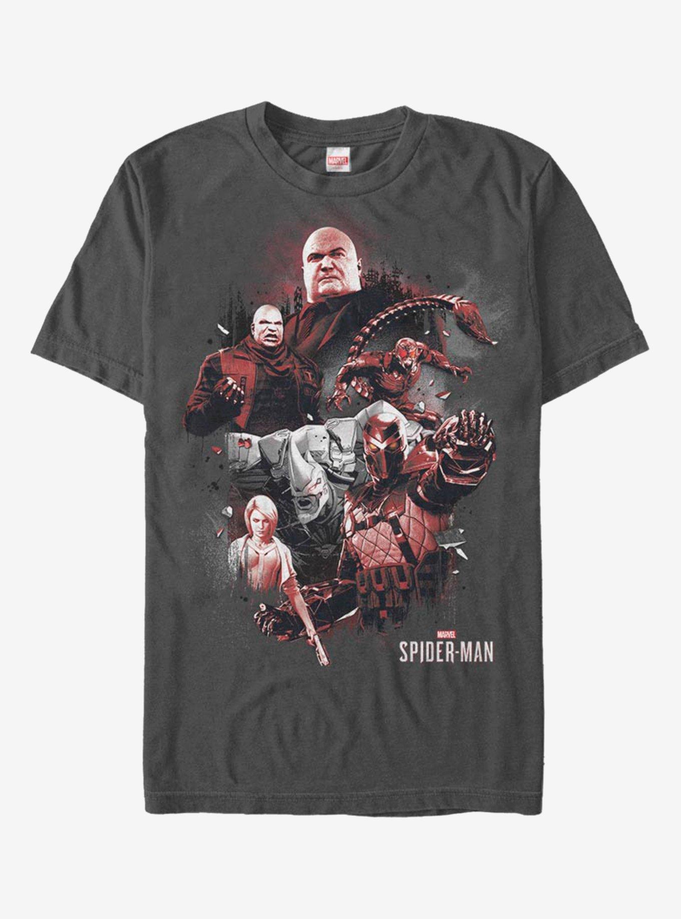 Marvel Spider-Man Red Villains T-Shirt, , hi-res