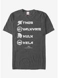 Marvel Thor Iconistic T-Shirt, CHAR HTR, hi-res