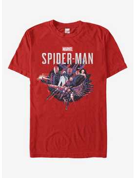 Marvel Spider-Man Villains Circle T-Shirt, , hi-res