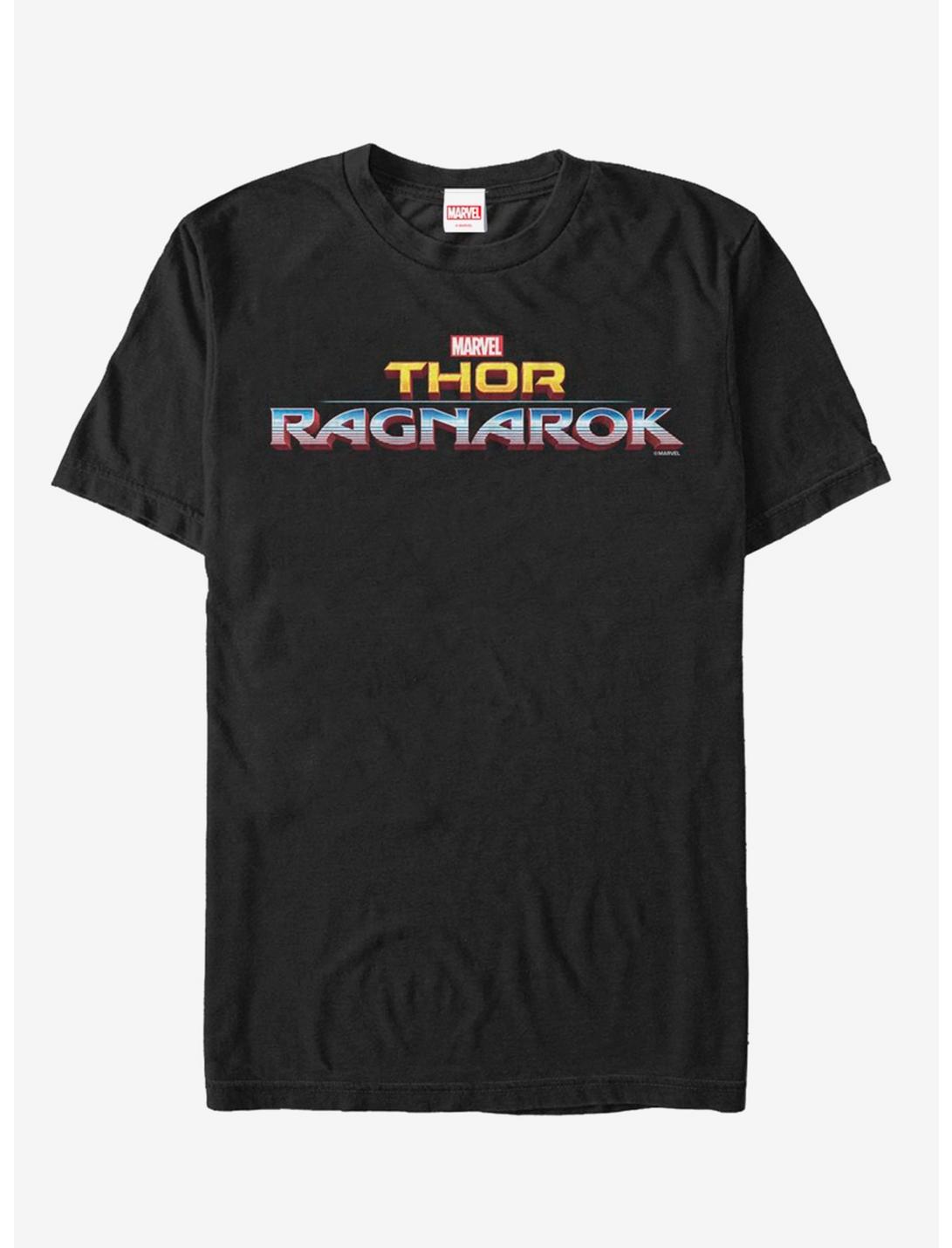 Marvel Thor Ragnarok Logo T-Shirt, BLACK, hi-res