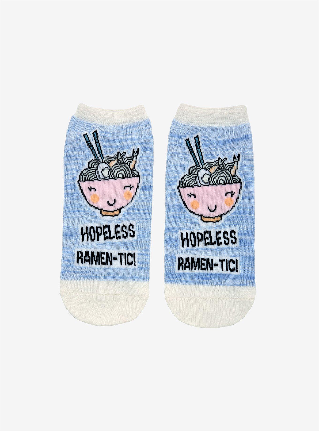 Hopeless Ramen-tic No-Show Socks, , hi-res