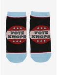 Parks And Recreation Vote Knope No-Show Socks, , hi-res