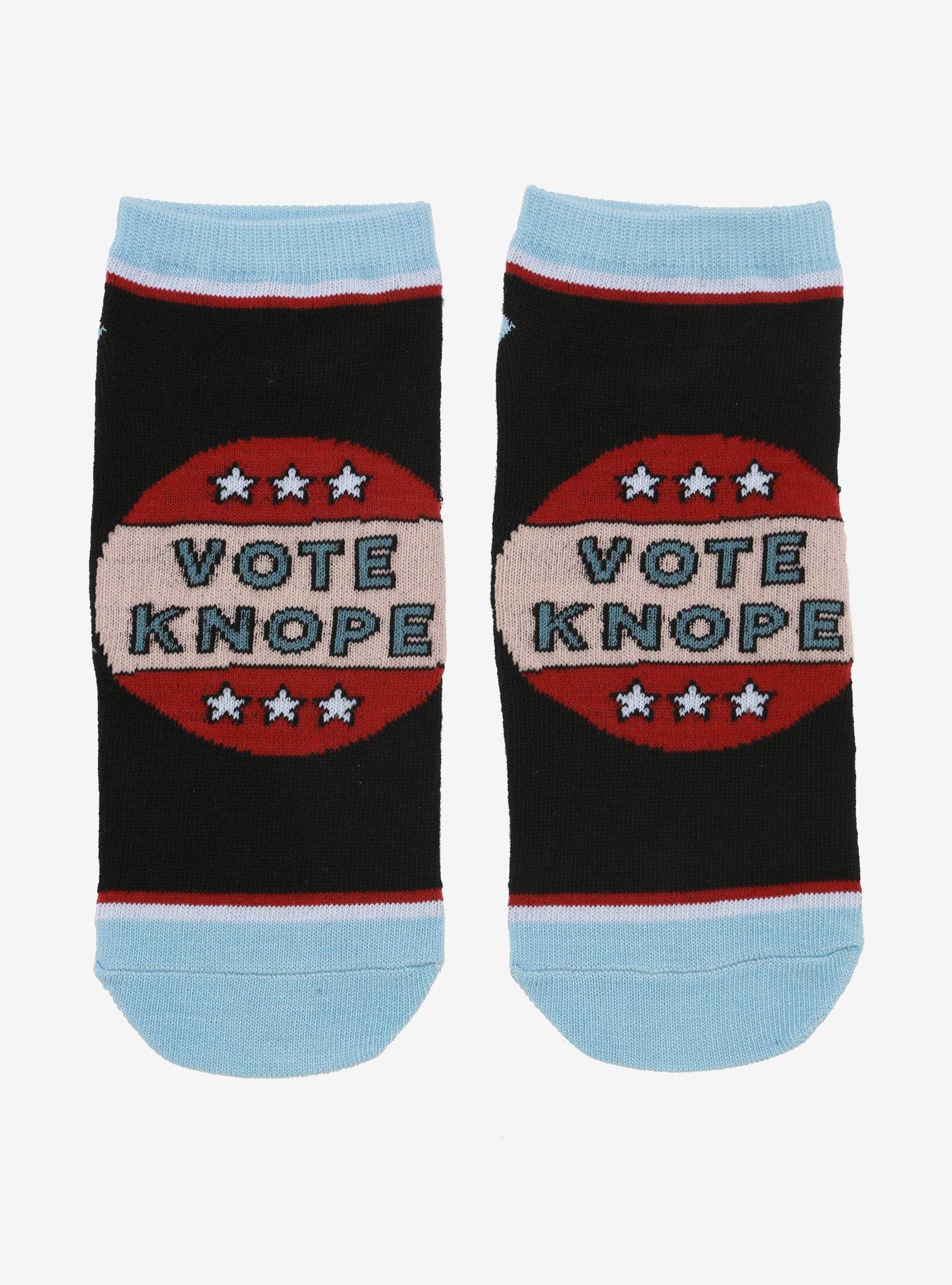 Parks And Recreation Vote Knope No-Show Socks, , hi-res