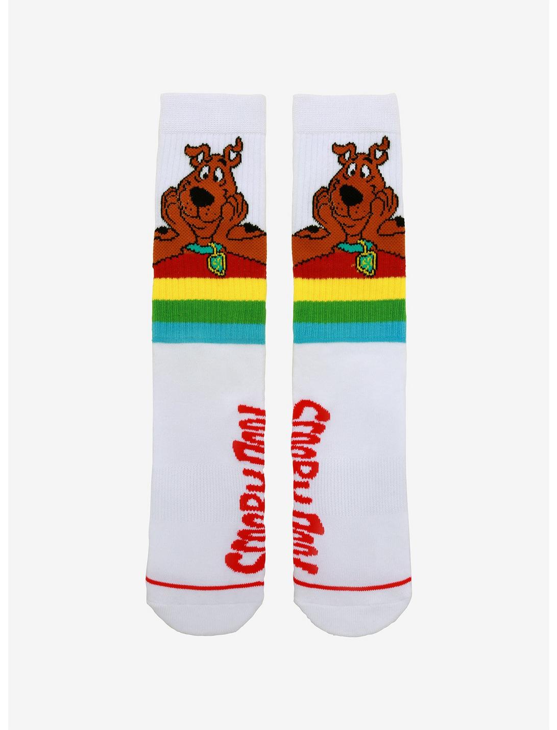 Scooby-Doo Rainbow Crew Socks, , hi-res