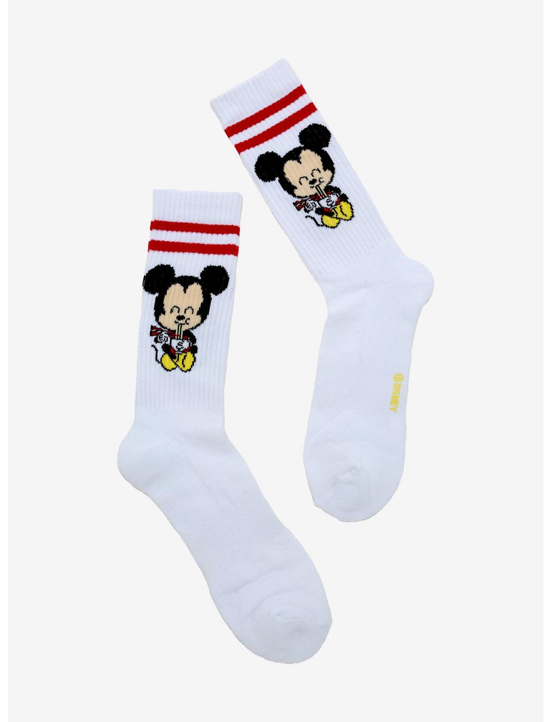 Disney Mickey Mouse Ramen Crew Socks, , hi-res