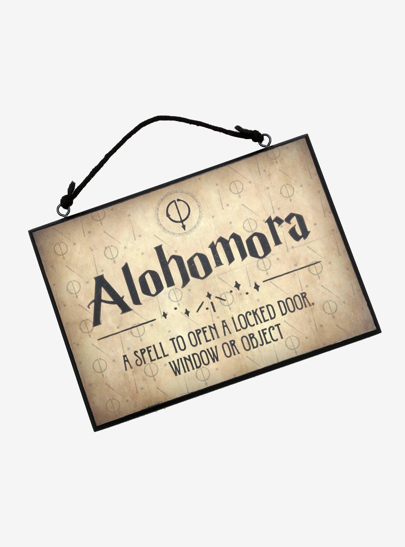 Harry Potter Alohomora Reversible Door Sign, , hi-res