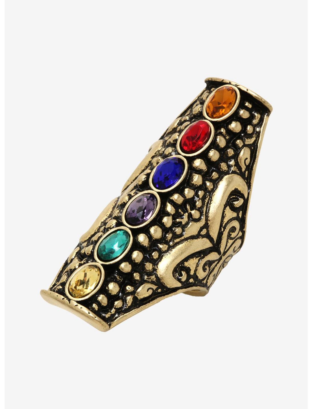 Marvel Avengers: Endgame Infinity Stone Armor Ring, , hi-res