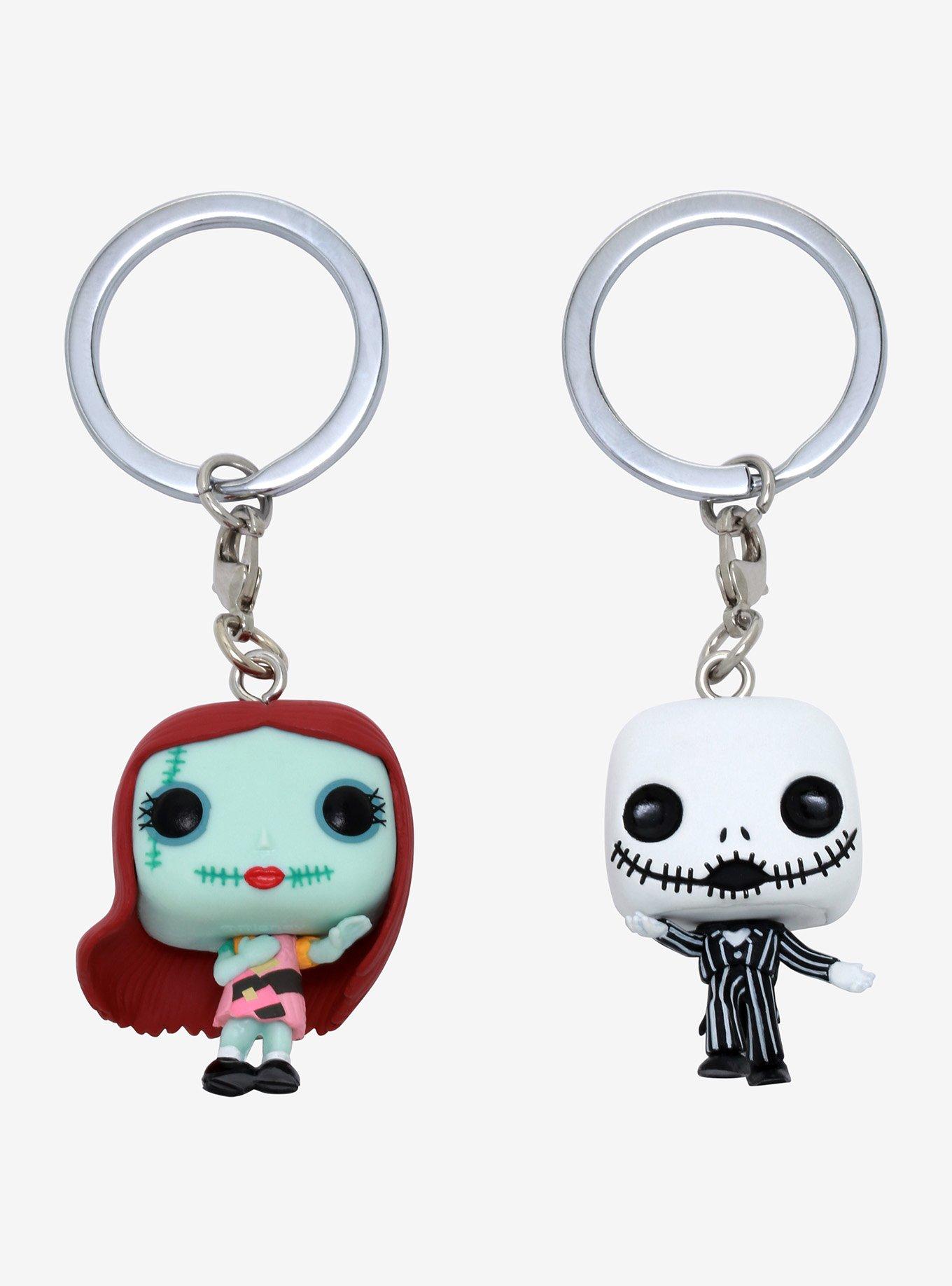 The Nightmare Before Christmas - Jack Skellington Face Keyring Diecast Metal  Keychain