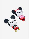 Disney Mickey Mouse & Minnie Mouse Valentine Chibi Magnet Set, , hi-res