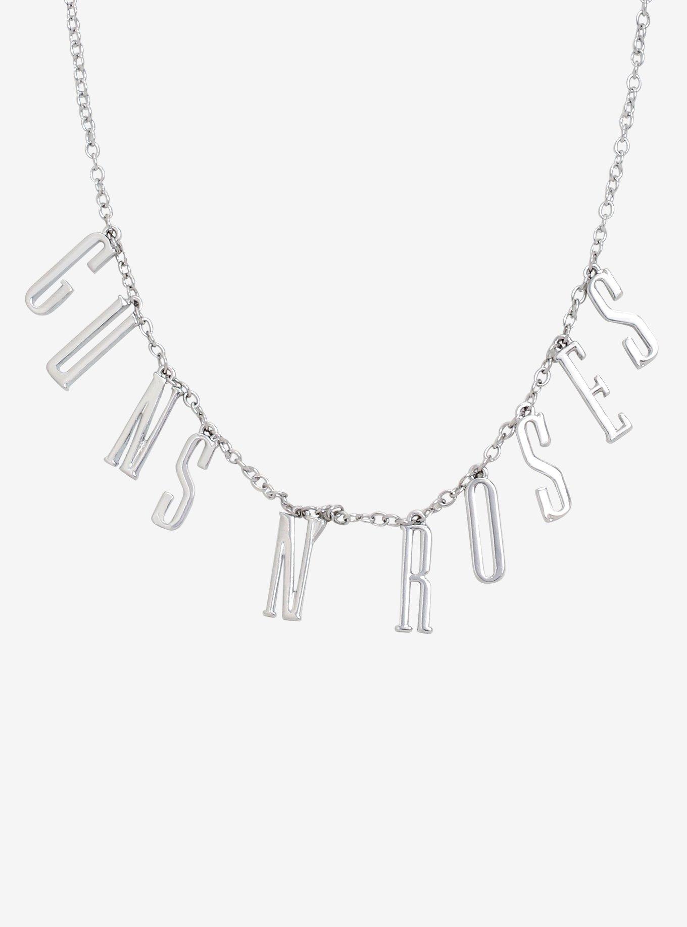 Guns N' Roses Letter Choker, , hi-res