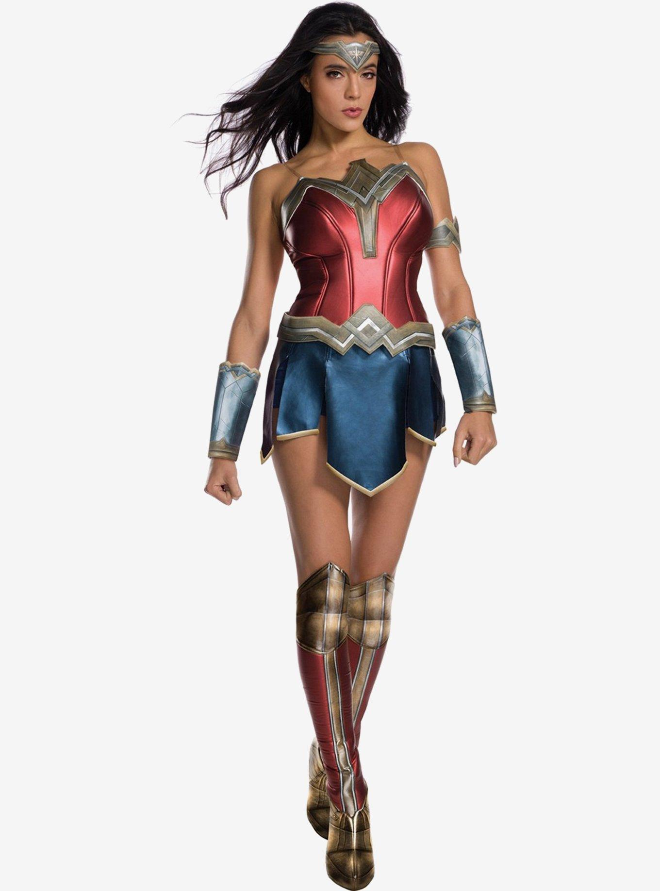 DC Comics Wonder Woman Costume, BLUE  RED, hi-res